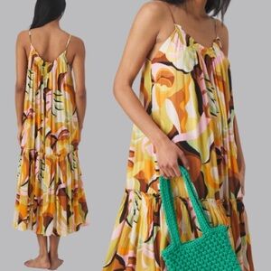 Billabong Sun Follower - Beachy Vibrant Flowy Dress